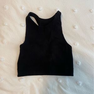 FP Movement racer back sports bra, black, medium